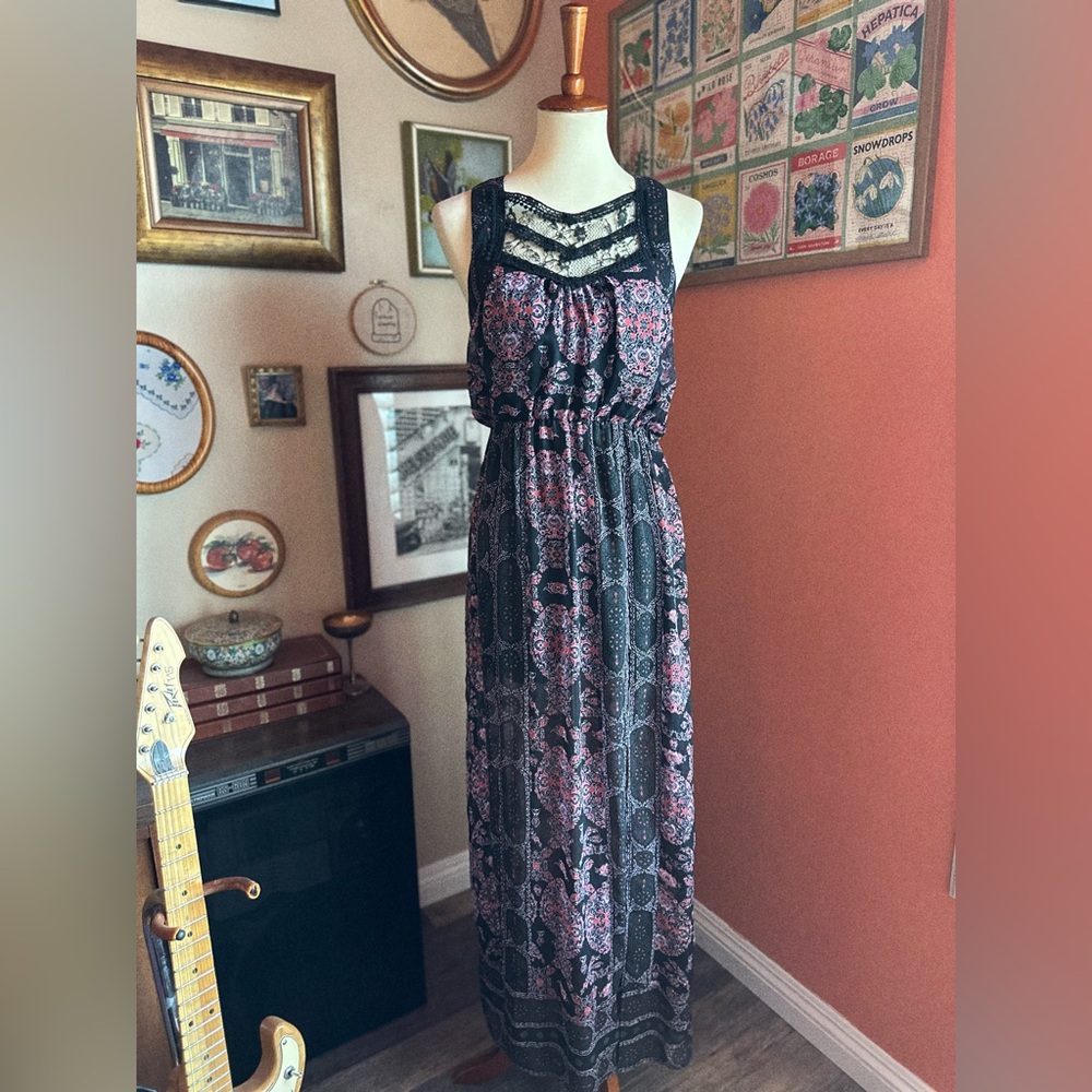 Free People Moroccan Printed Maxi Dress